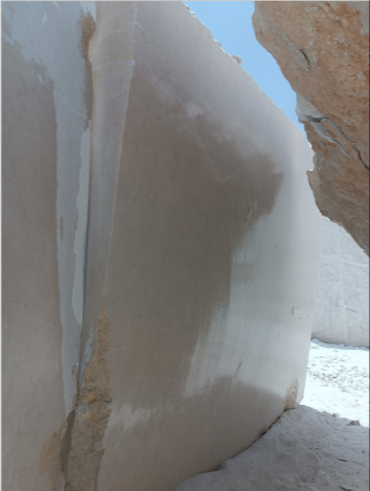 Cream Marble Block