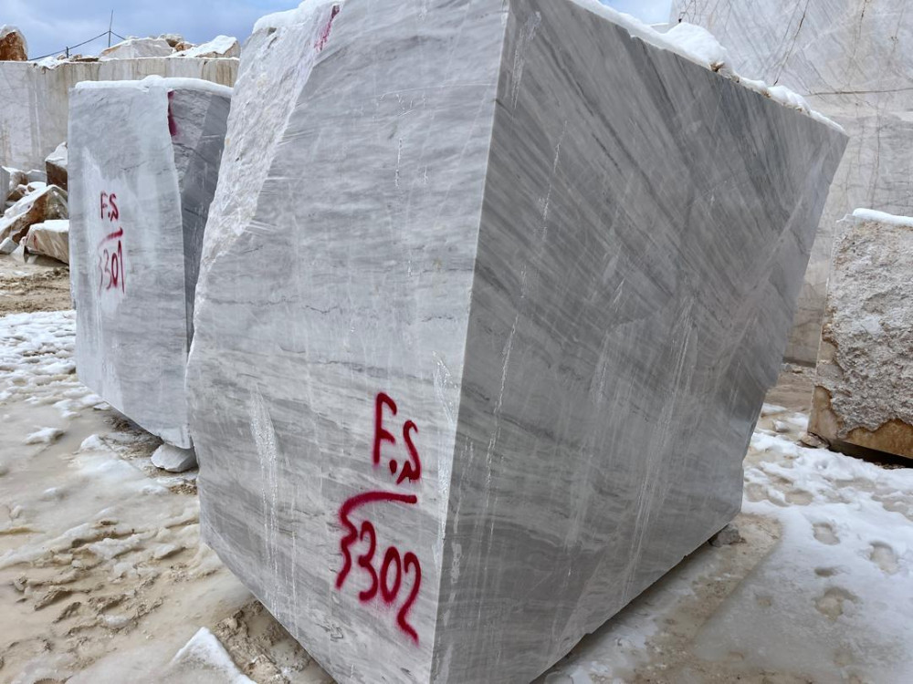 Cold White Crystal Block