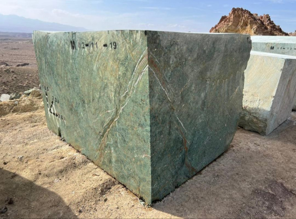 Turquoise Granite Block