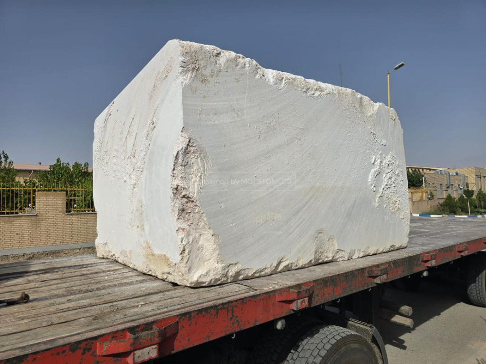 Maran White Travertine Slab